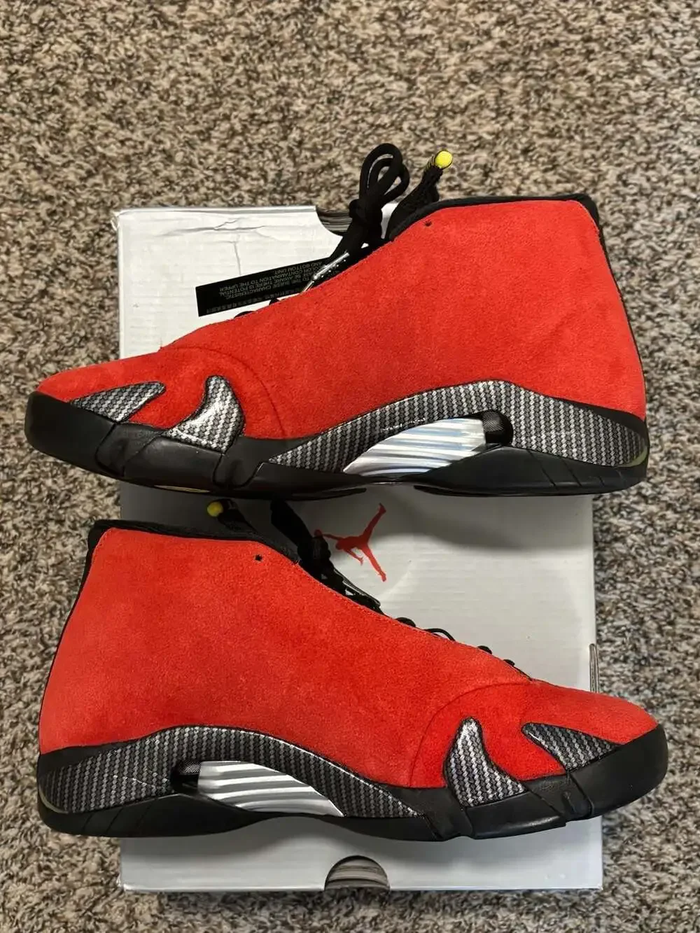 Air Jordan 14 Retro 'Ferrari' 2025 Challenge Red/Black